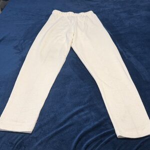 Knit Slacks by Beldochpopper, Off-White, Medium (IMO Runs Small)